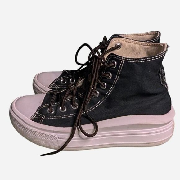 Converse high-top platform sneakers — the Move Platform edition - Size 8 - Picture 4 of 8